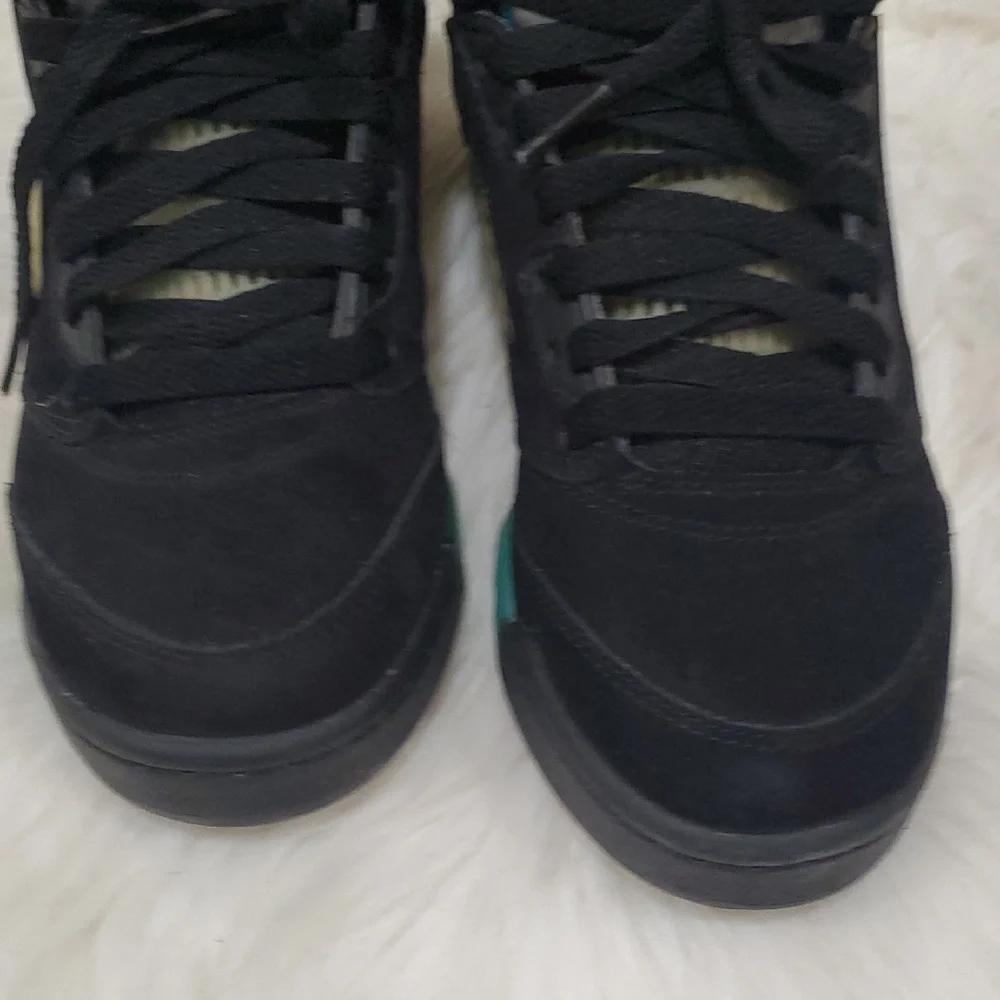 Jordan 5 Retro Aqua Sneakers - Black - Picture 10 of 16